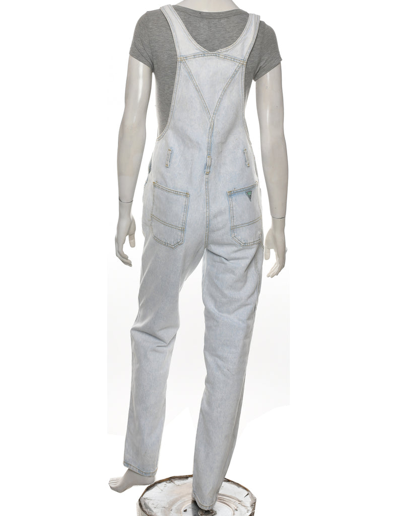 Guess Light Wash Dungarees - W32 L33