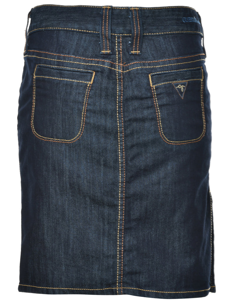 Guess Pencil Shape Denim Skirt - L