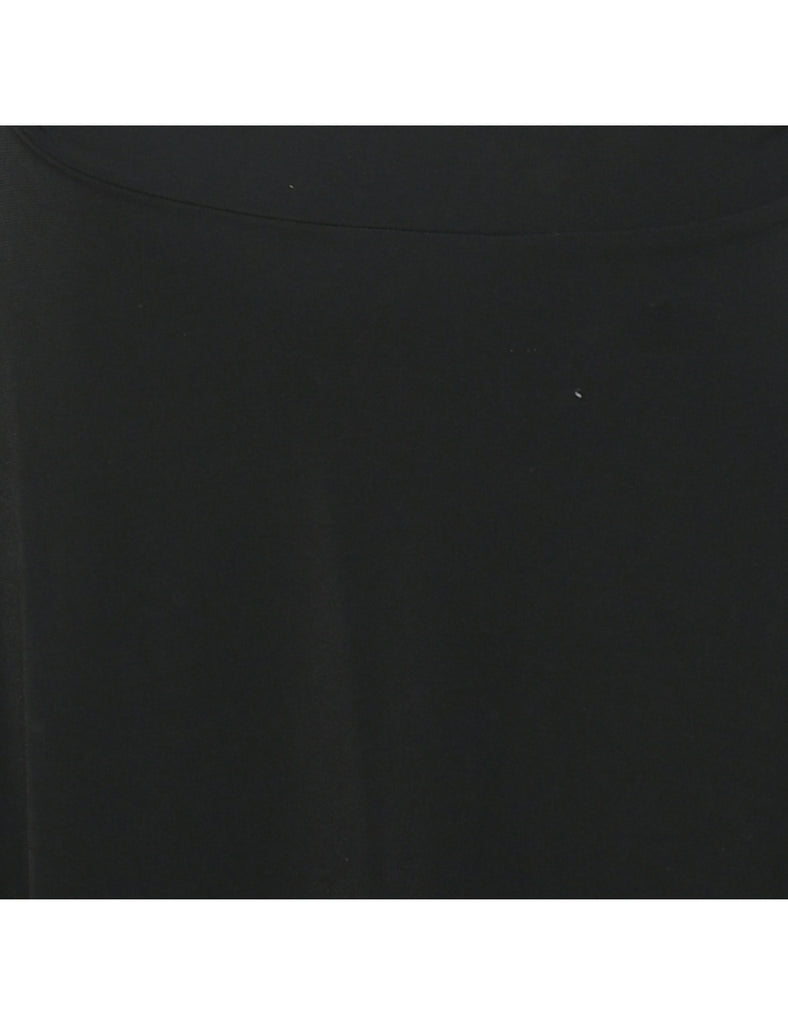 Halter Black Dress - XS