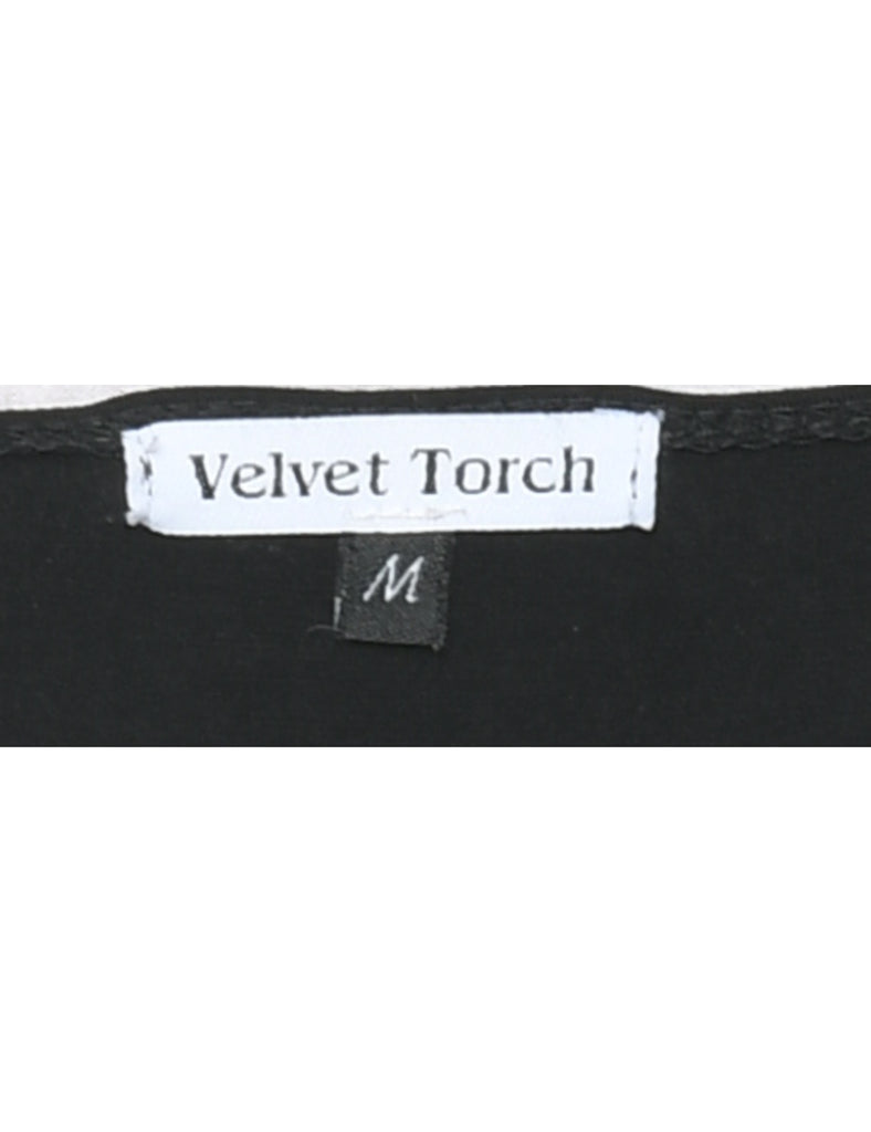 Halter Black Dress - XS