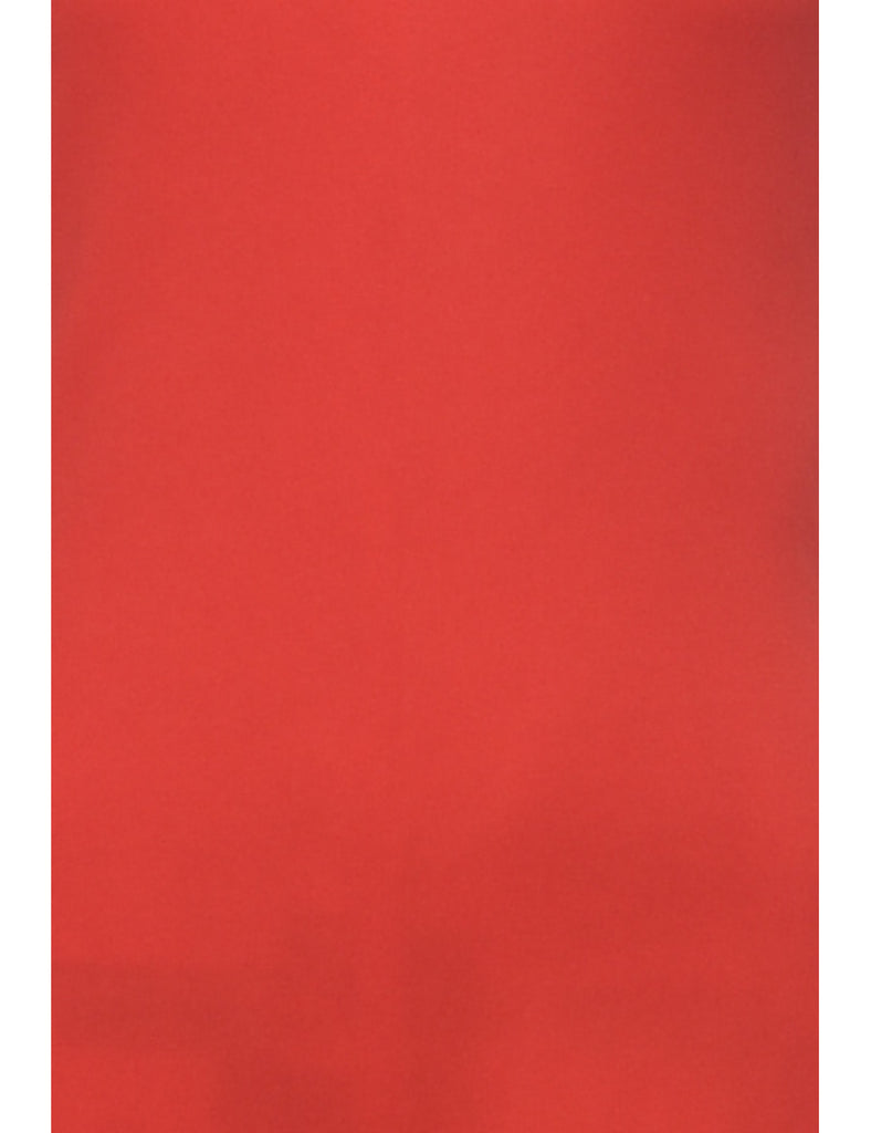 Halter Red Jumpsuit - XS