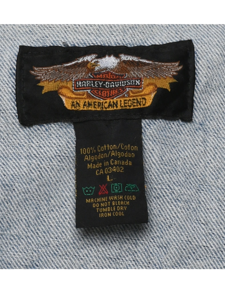 Harley Davidson Denim Jacket - L