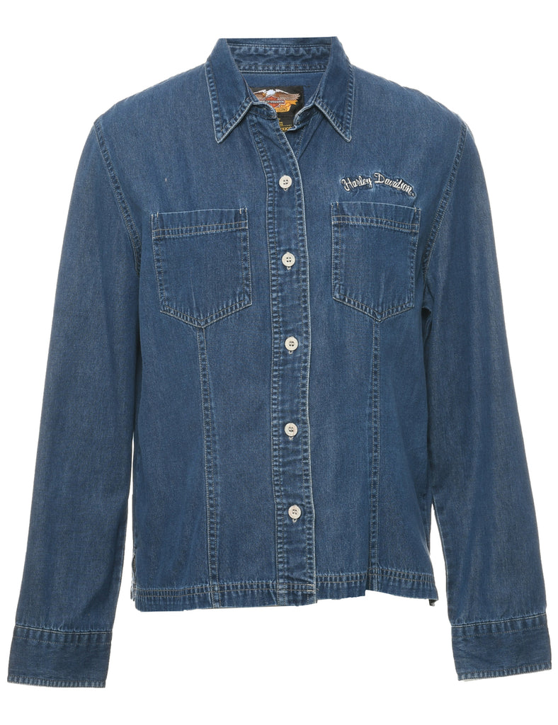 Harley Davidson Denim Shirt - L