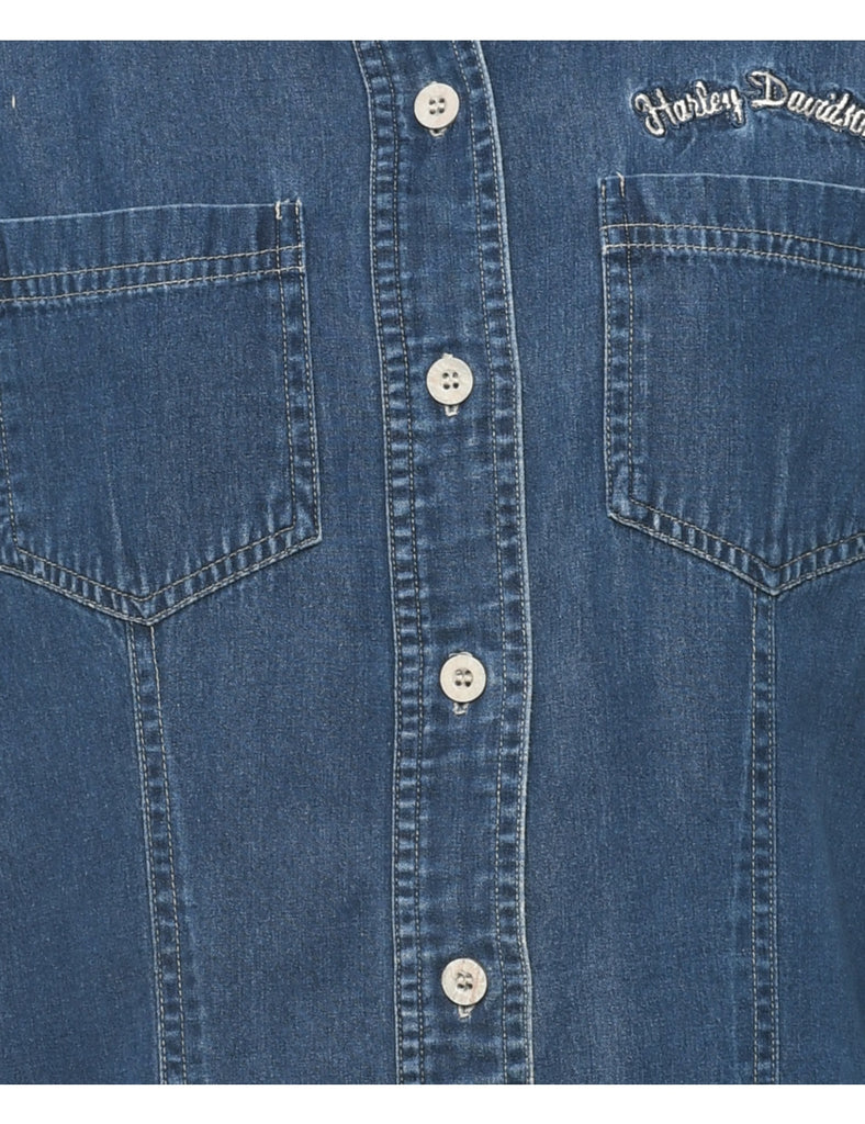 Harley Davidson Denim Shirt - L