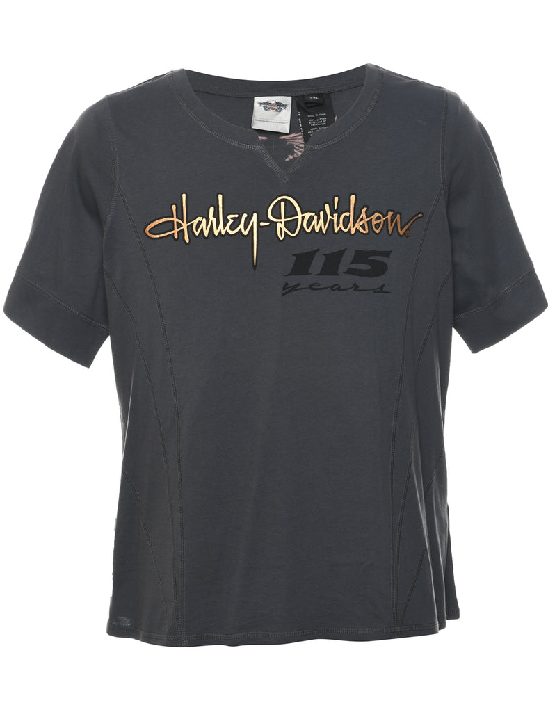 Harley Davidson Printed T-shirt - XXL