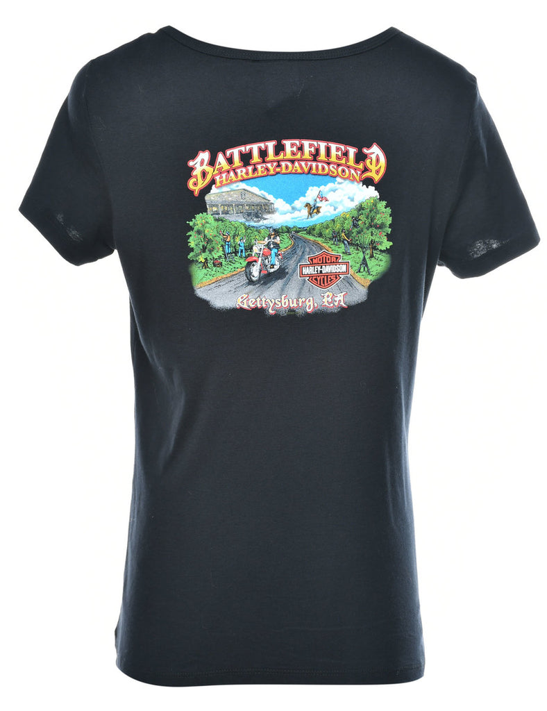 Harley Davidson Printed T-shirt - M
