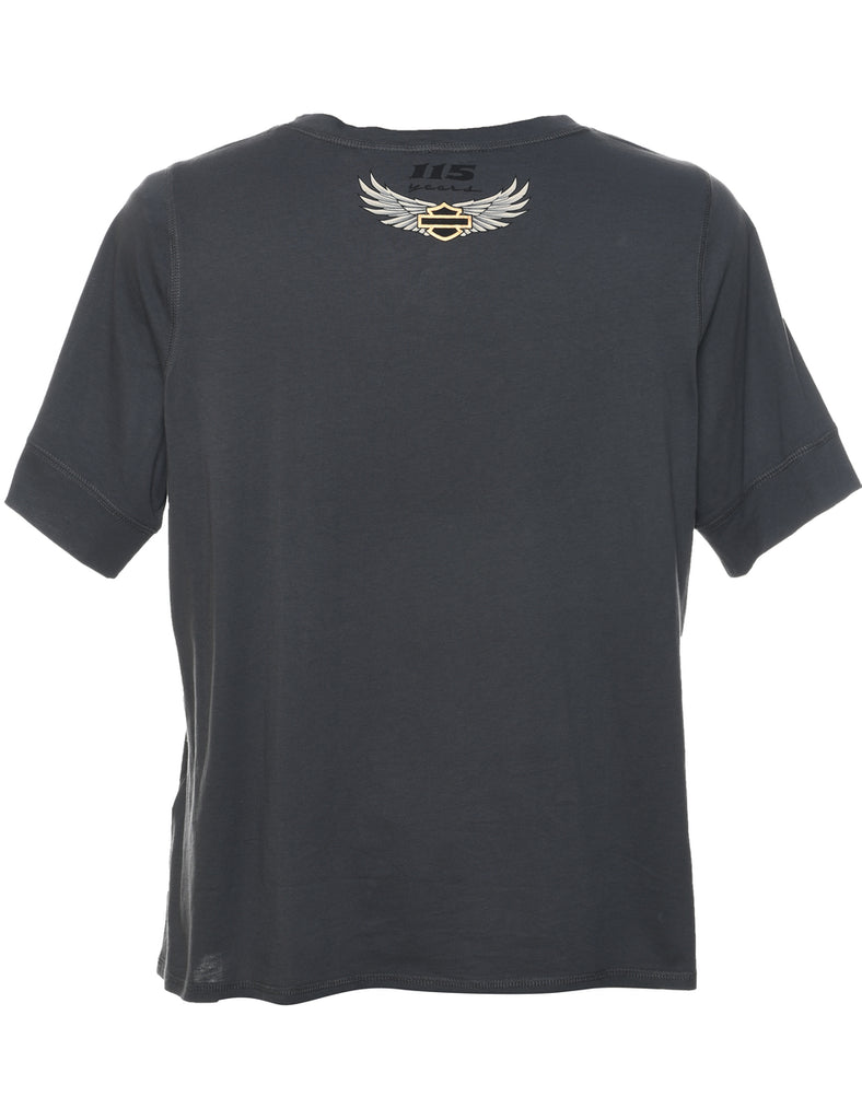 Harley Davidson Printed T-shirt - XXL