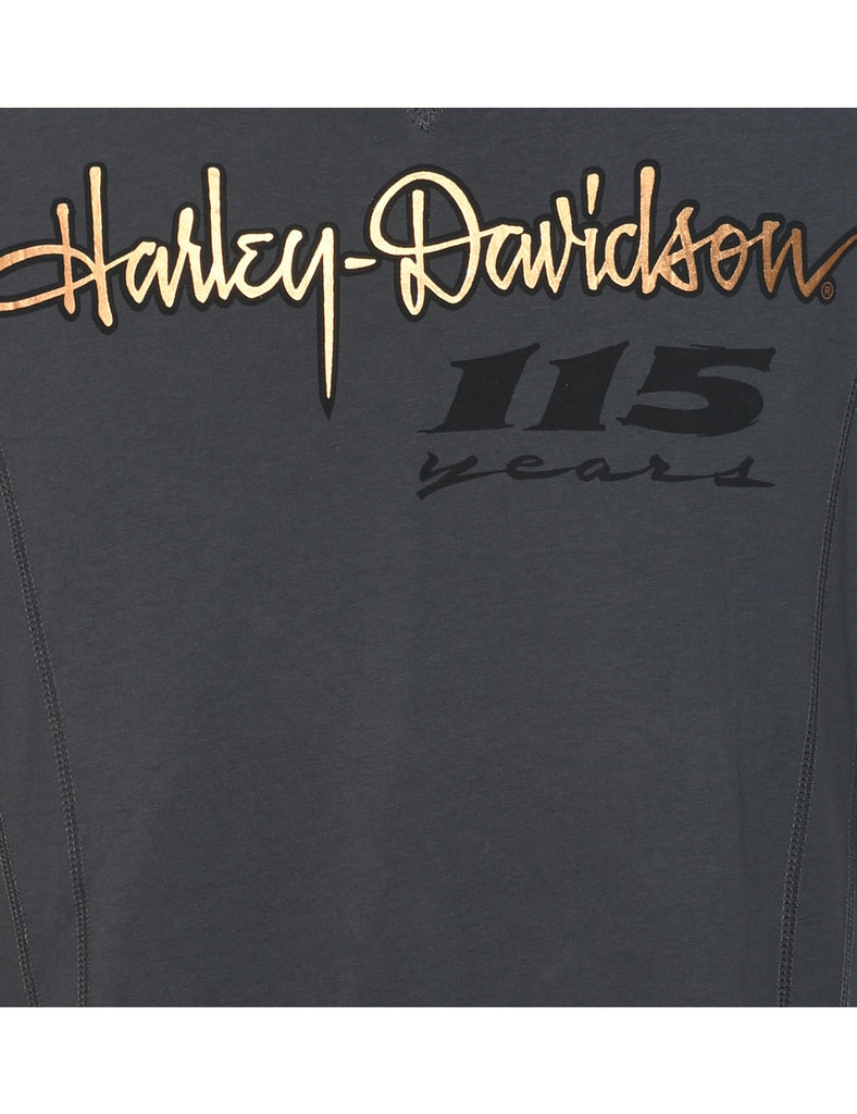 Harley Davidson Printed T-shirt - XXL