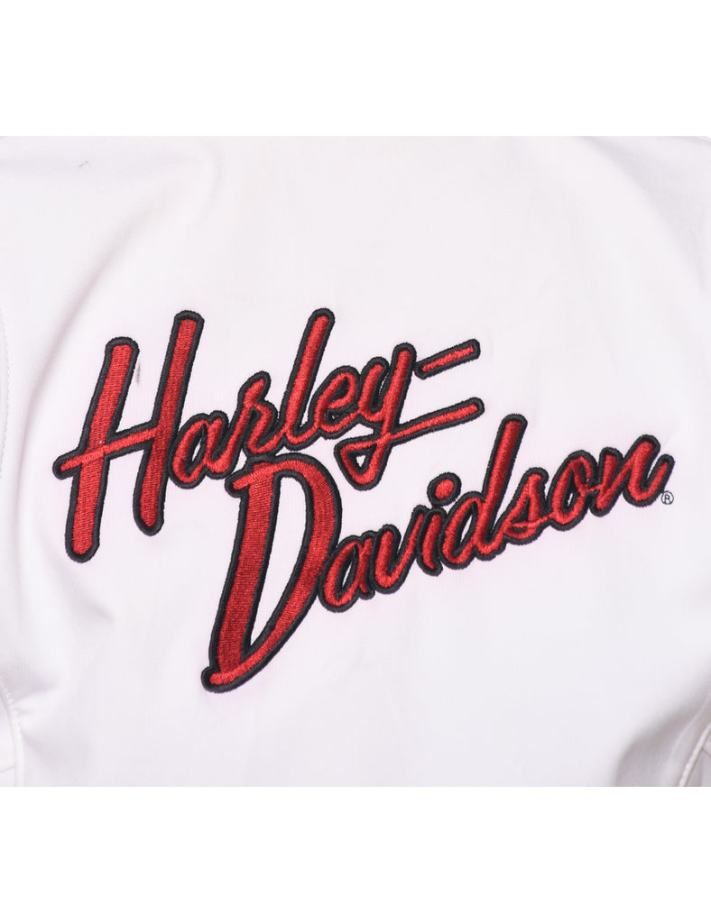 Harley Davidson White Jacket - S