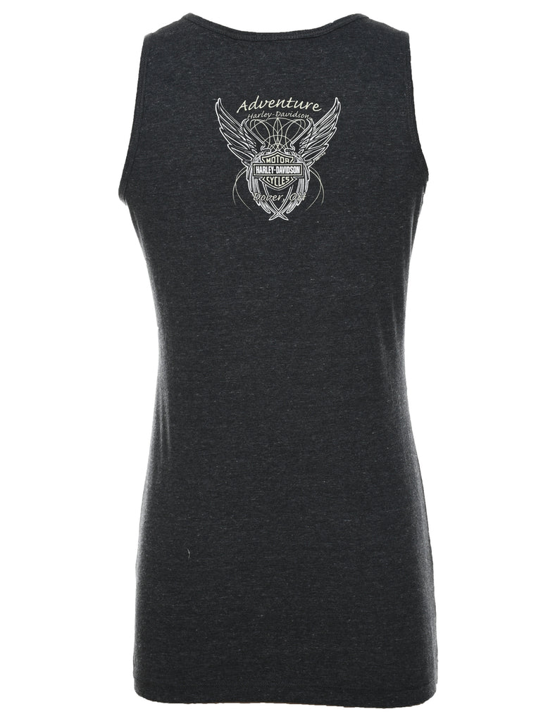 Harley Davidson Y2K Black Vest - S