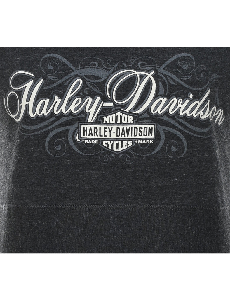 Harley Davidson Y2K Black Vest - S