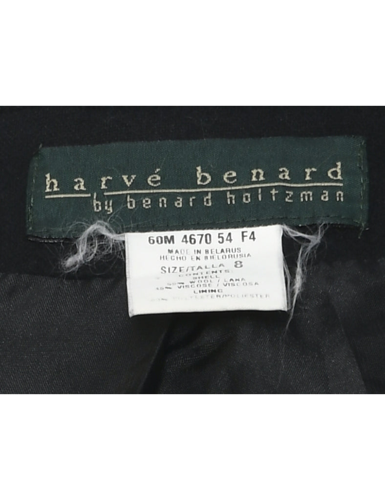 Harvey Benard Wool Coat - M