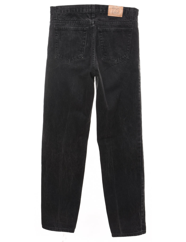 High Waist Black Jeans - W32 L32