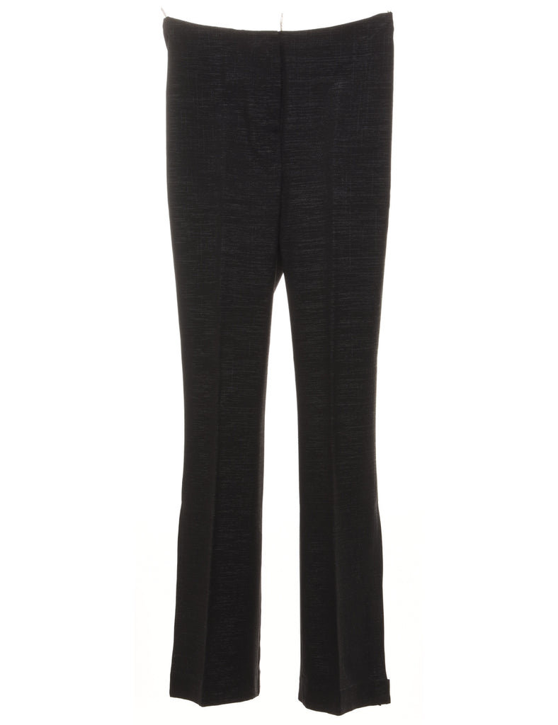 High Waist Black Trousers - W26 L33