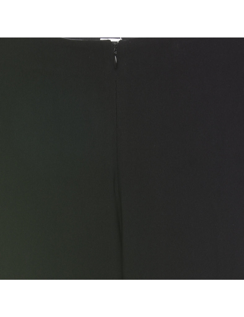 High Waist Black Trousers - W26 L28