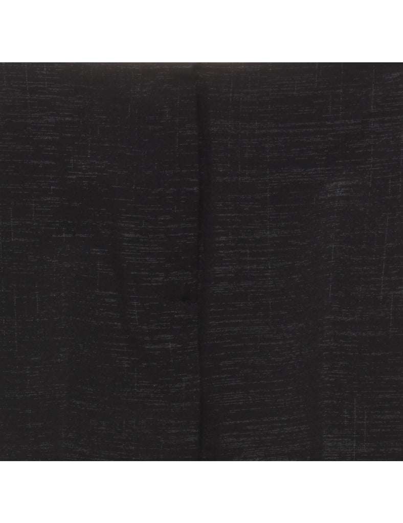 High Waist Black Trousers - W26 L33