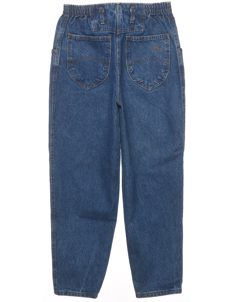 High Waist Denim Trousers - W27 L27