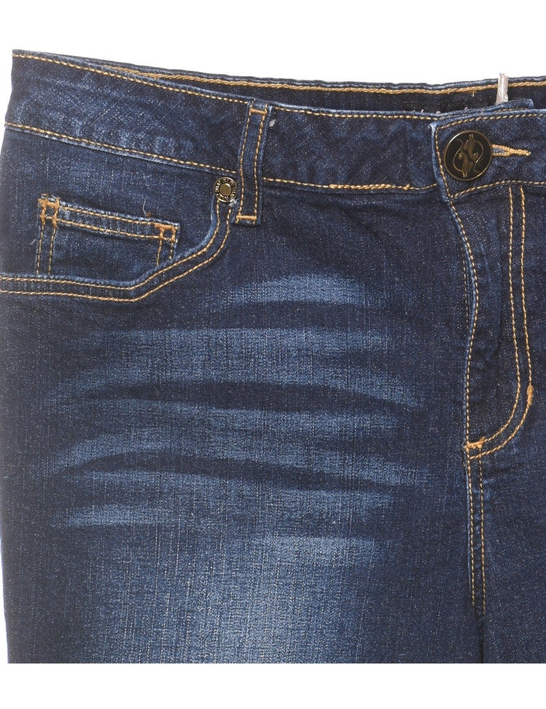 High Waist Tapered Jeans - W36 L22