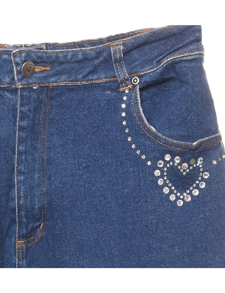 High Waist Tapered Jeans - W30 L27