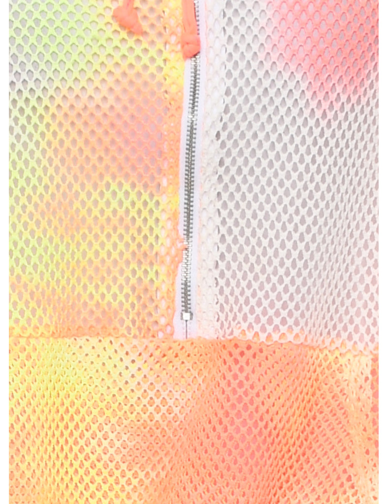 Hooded Crochet Jumper - XL