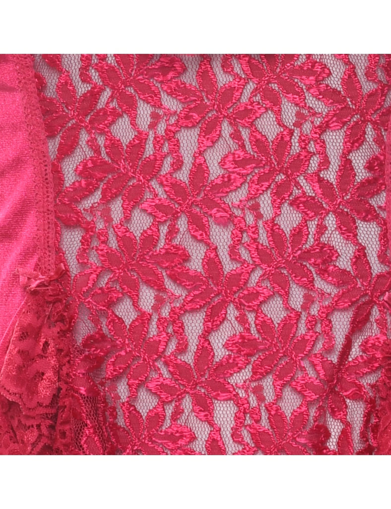 Hot Pink Babydoll - M