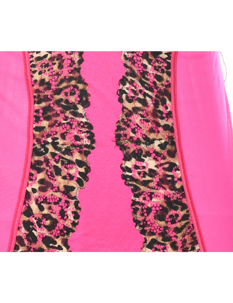 Hot Pink Y2K Babydoll - XS