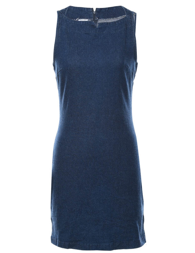Indigo Denim Dress - XS