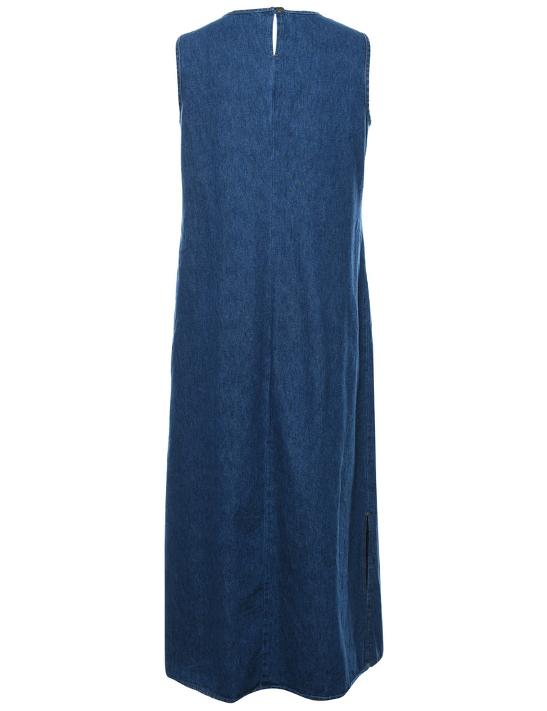 Indigo Denim Dress - L
