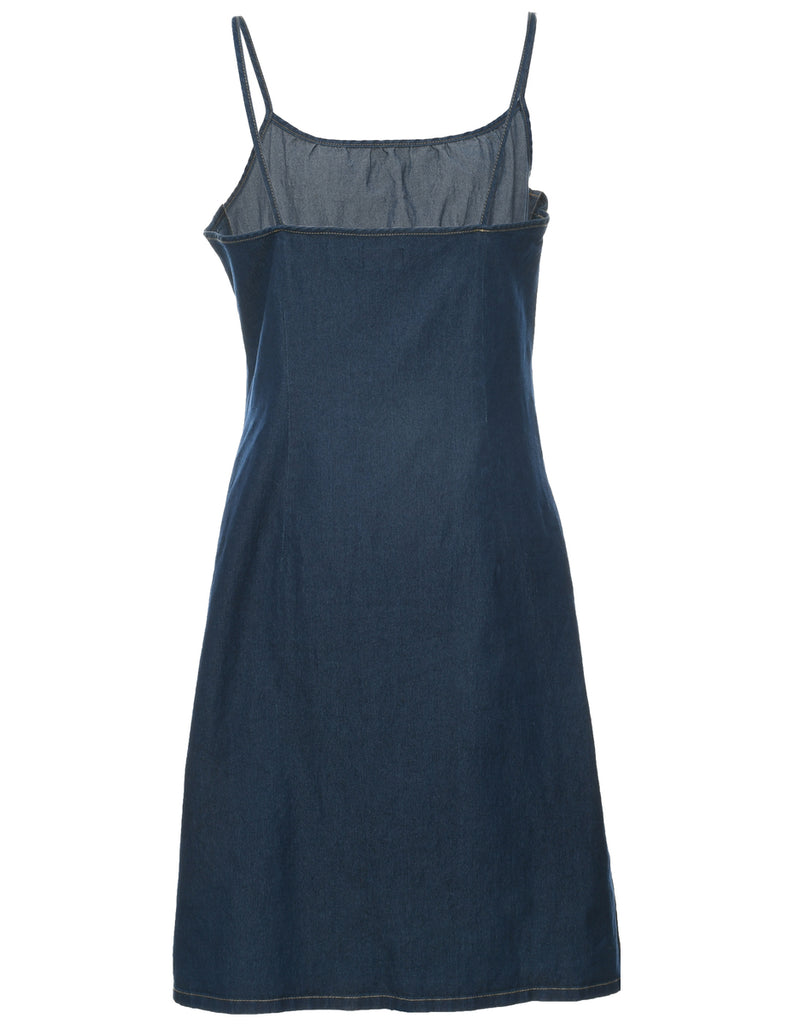 Indigo Denim Dress - M