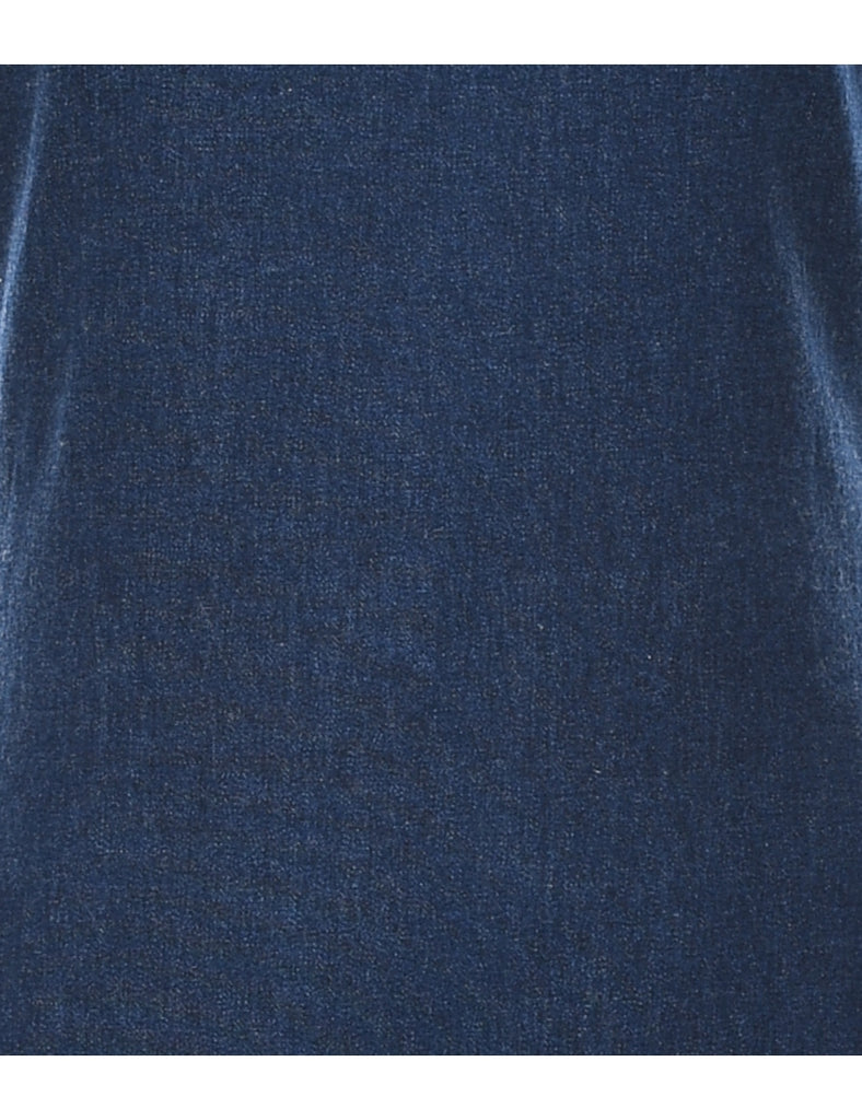Indigo Denim Dress - XS