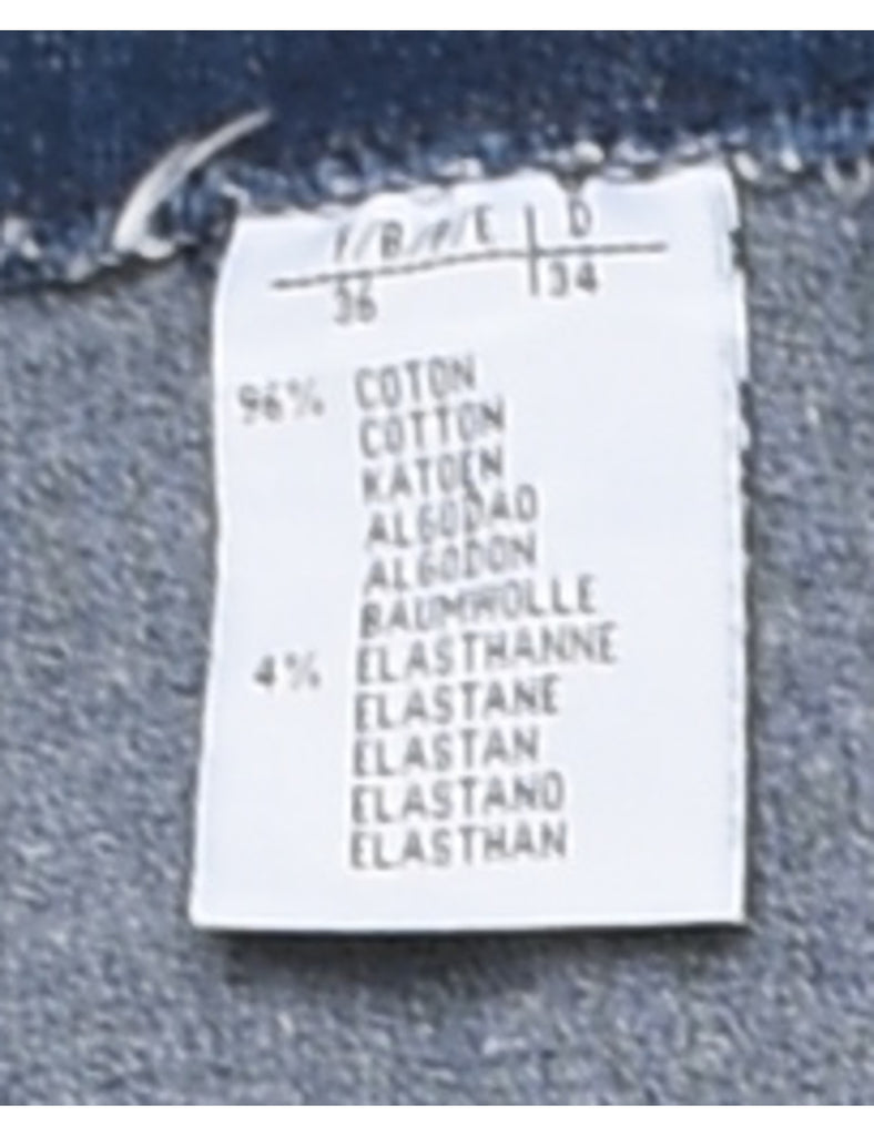 Indigo Denim Dress - XS