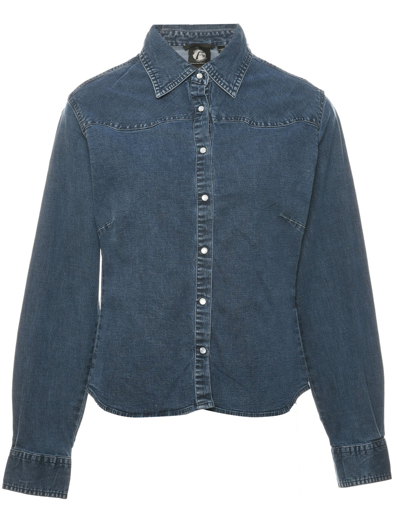 Indigo Denim Shirt - M