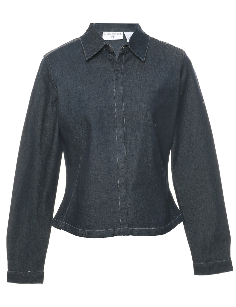 Indigo Denim Shirt - S