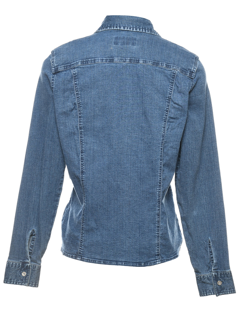 Indigo Denim Shirt - S