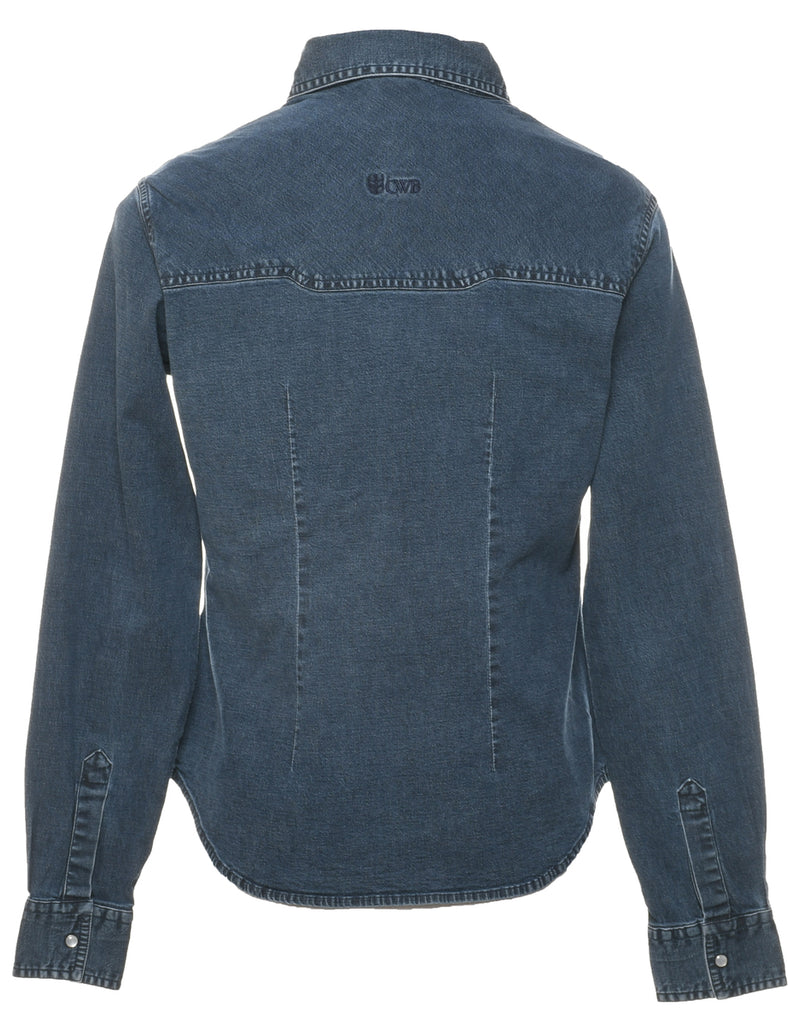 Indigo Denim Shirt - M