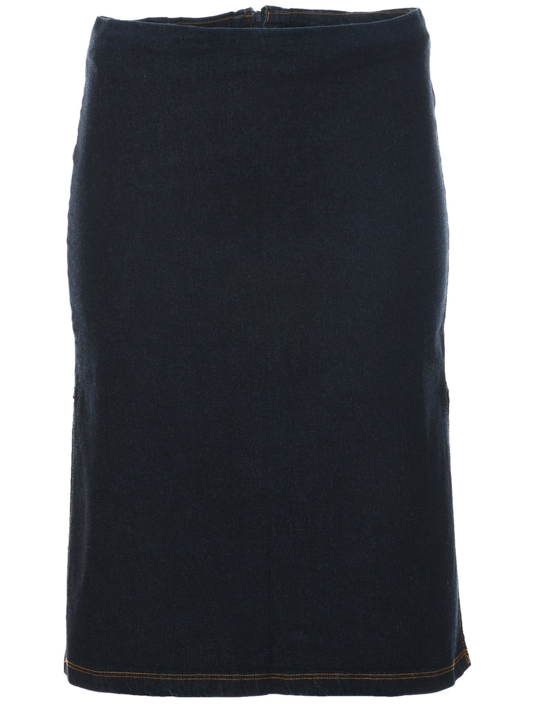 Indigo Denim Skirt - XS