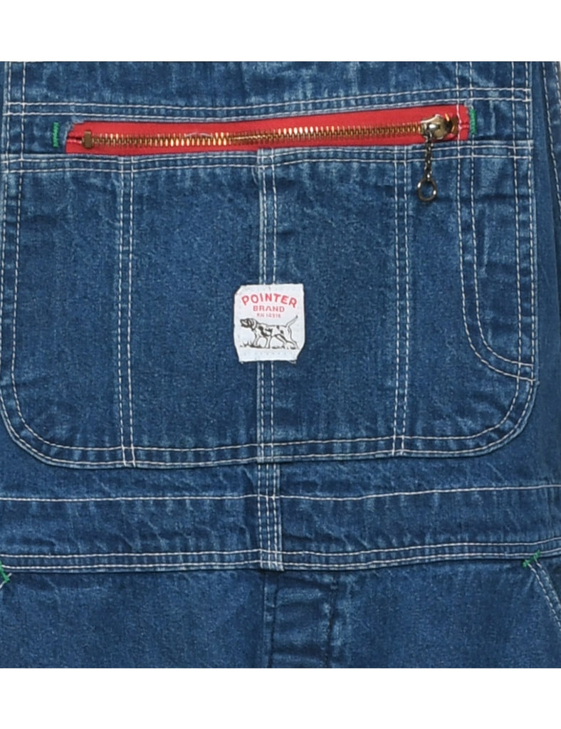 Indigo Dungarees - W35 L31
