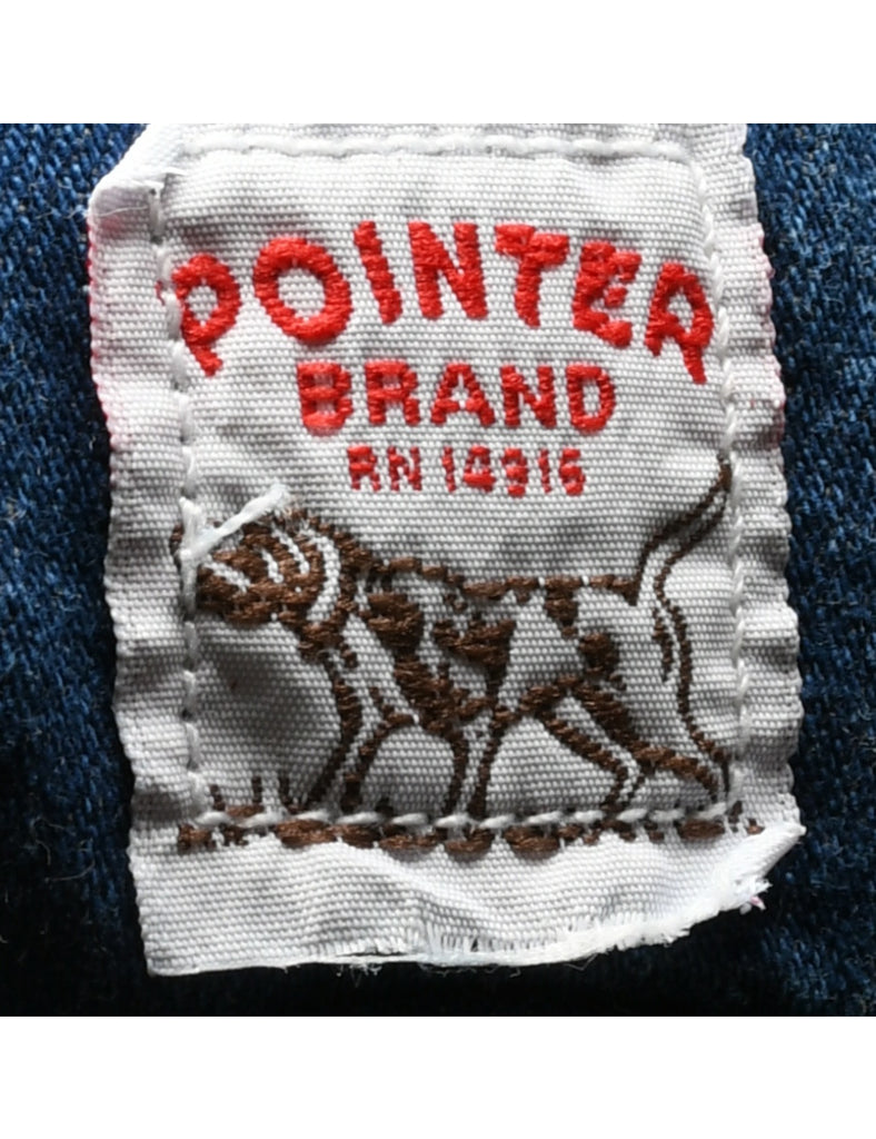 Indigo Dungarees - W35 L28