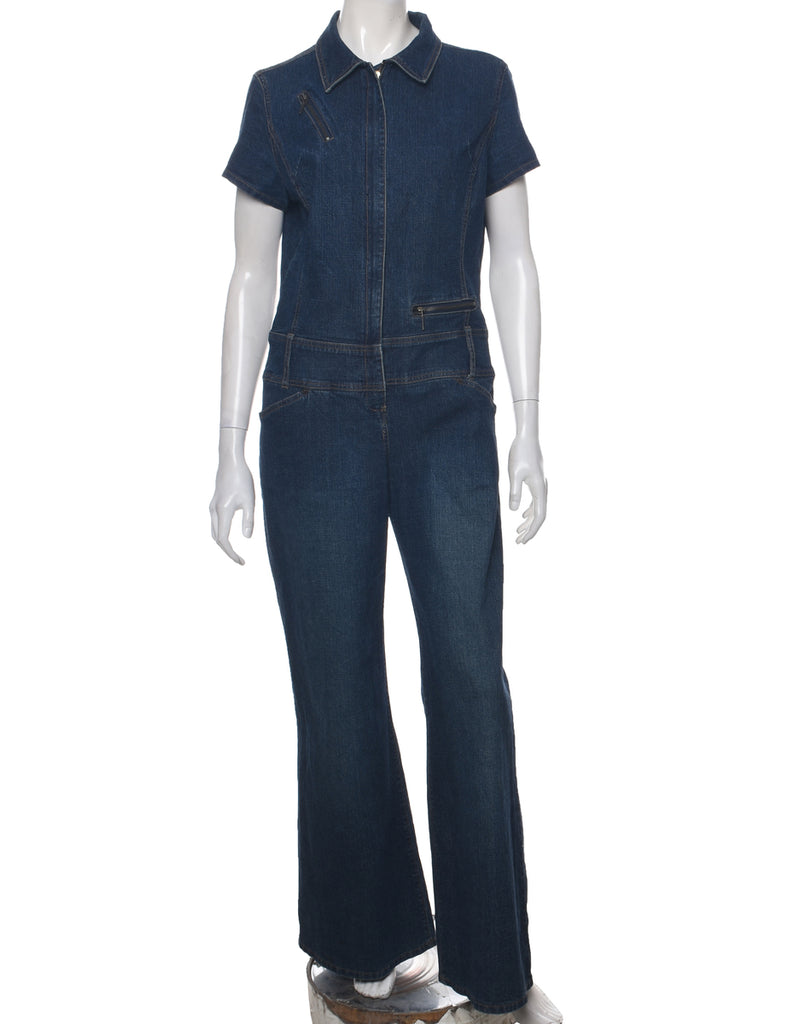 Indigo Y2K Jumpsuit - L