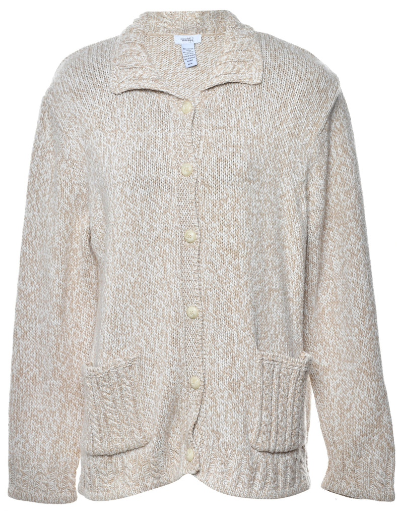 Ivory Cardigan - M