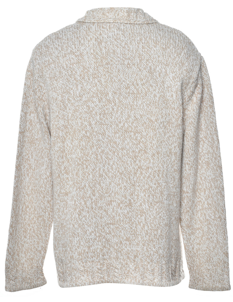 Ivory Cardigan - M