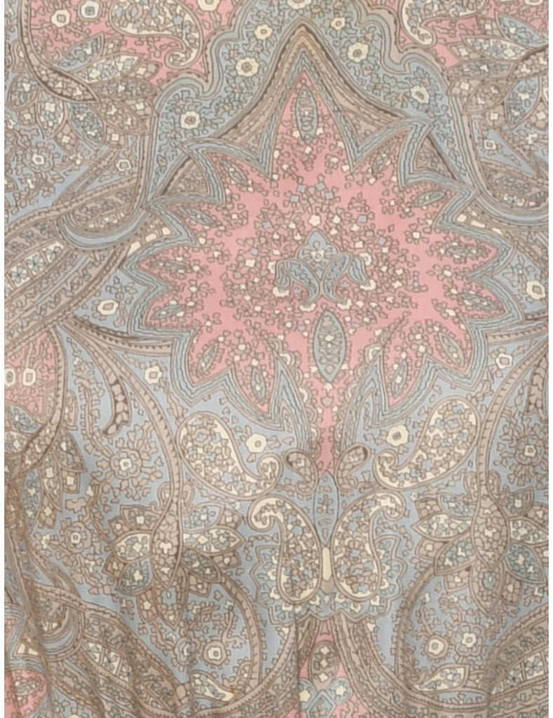 J.G.Hook Paisley Print Dress - M