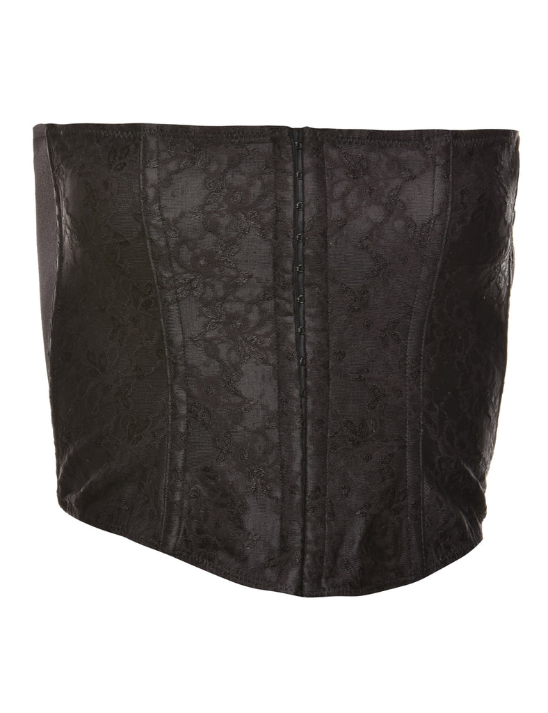 Jacquard Pattern Corset - S