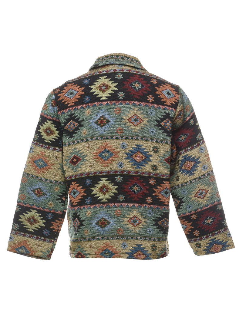 Jane Ashley Navajo Tapestry Jacket - M