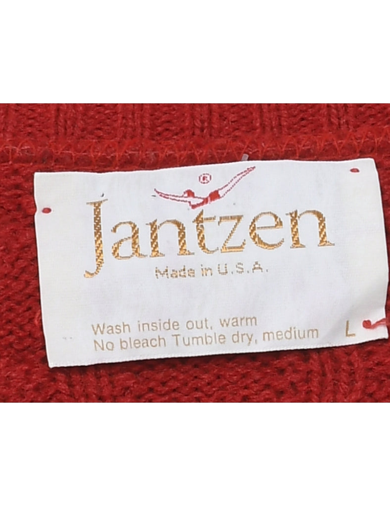 Jantzen Cable Knit Jumper - L