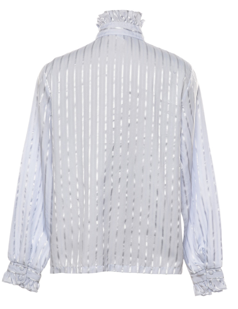 JC Penney Ruffle Front Blouse - M