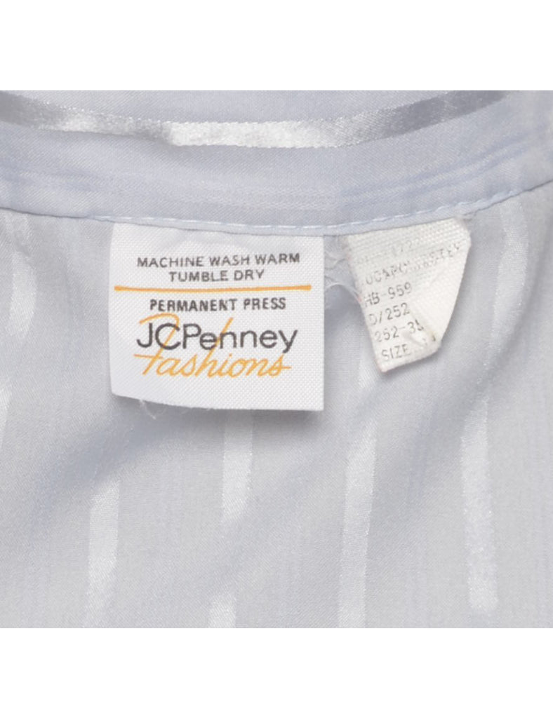 JC Penney Ruffle Front Blouse - M