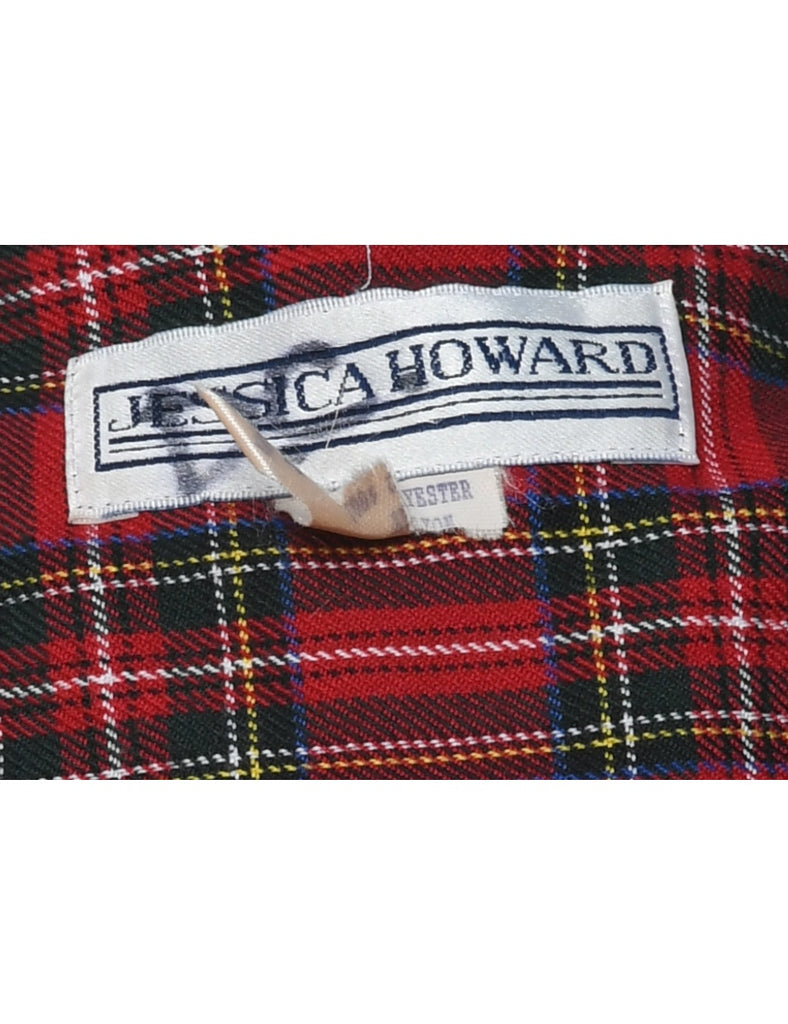 Jessica Howard Tartan Dress - M