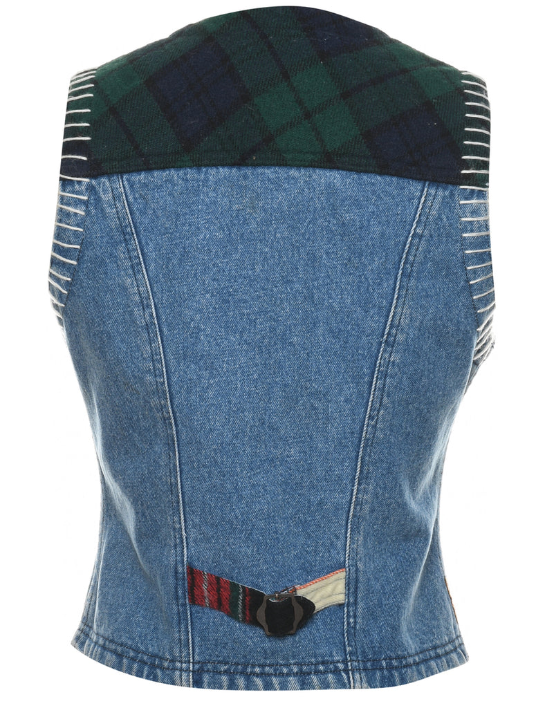 Jordache Denim Jacket Vest - M