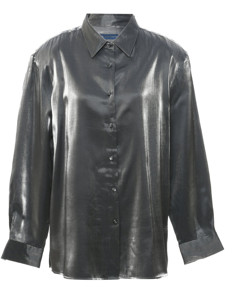 Karen Scott Evening Shirt - L